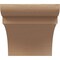 Ekena Millwork 5"W x 5"D x 5"H Wide Yorktown Rough Cedar Woodgrain TimberThane Corbel, Primed Tan CORUR05X05X05YORRCPR - alternate 5